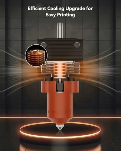 Creality Official K1 Max/K1C/K1 SE/K1 Ceramic Heating Block Kit | Supports 300°C High Temp, High-Speed Printing thumbnail 5
