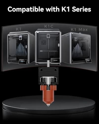 Creality Official K1 Max/K1C/K1 SE/K1 Ceramic Heating Block Kit | Supports 300°C High Temp, High-Speed Printing thumbnail 9