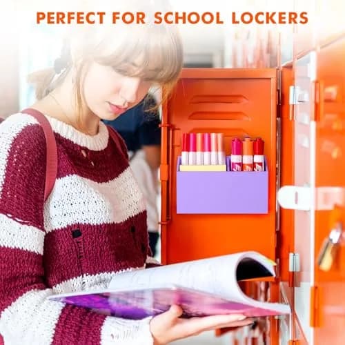 BEYGORM Magnetic Dry Erase Marker Holder & Organizer 15 cm (5.9 in) | Non-Slip Acrylic for Whiteboards & Fridges thumbnail 5