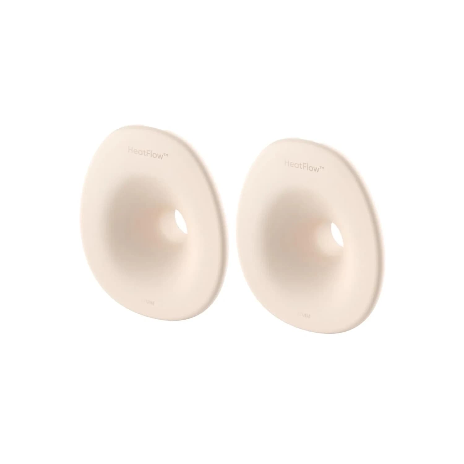 eufy Security Wearable Breast Pump Flange 27mm (2-Pack) | HeatFlow Technology for Comfort - main product image
