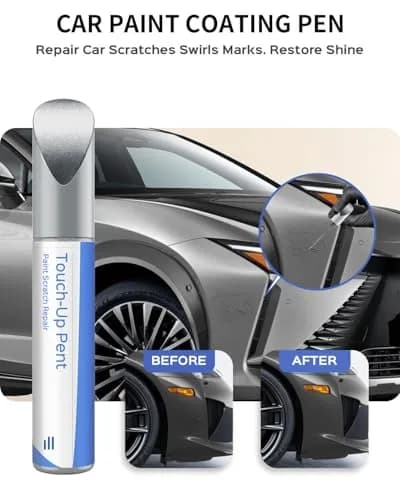 PARTS4EV 1J7 Atomic Silver Metallic Touch Up Paint for Lexus | Flawless Scratch Repair thumbnail 2