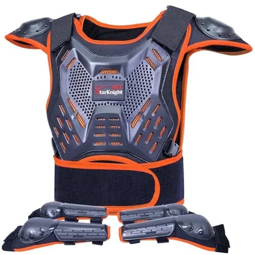 StarknightMT Kids Dirt Bike Gear Youth Motocross Chest Protector Suit | Impact Protection for Ages 3-12 thumbnail 9