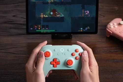 8Bitdo Ultimate 2C Wireless Controller for PC & Android, Hall Effect Joysticks, 1000 Hz Polling Rate, Mint thumbnail 4