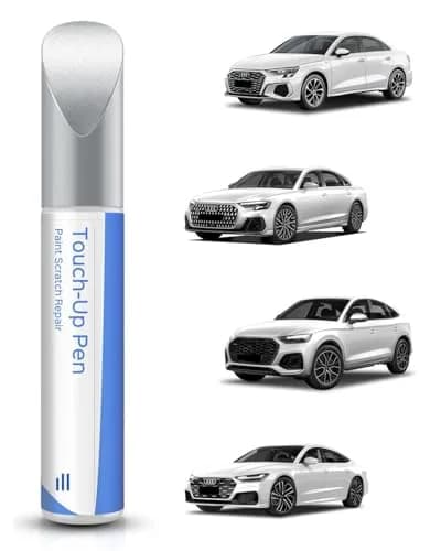 PARTS4EV LY9C Ibis White Touch Up Paint for Audi | Precise Match & Durable Finish thumbnail 1