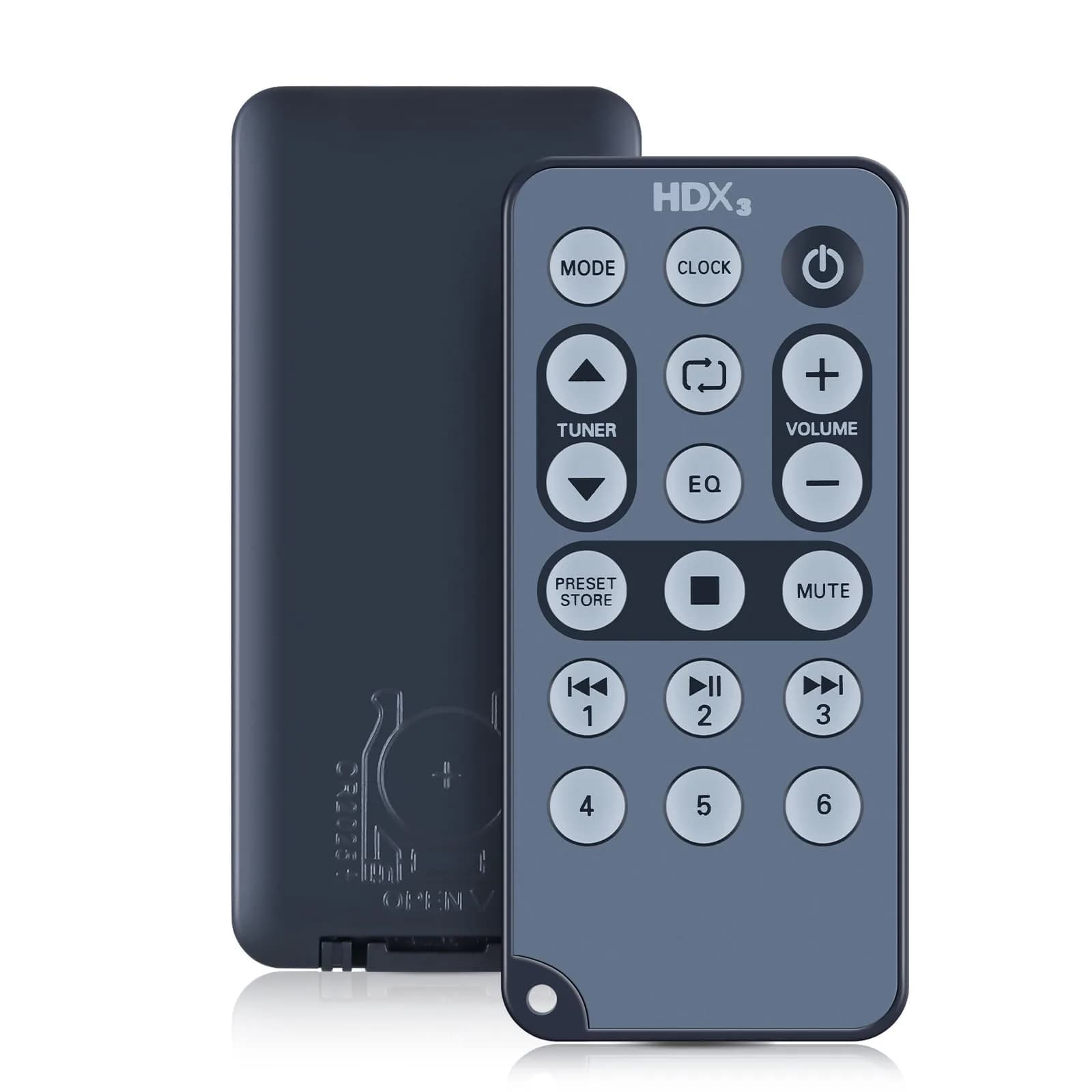 WDZP Universal Soundbar Remote Control for Polk Audio Signa S1 S2 S3 | No Programming, 180° Infrared, 12m Range — Mini CD AM/FM HD Radio System Soundbar
