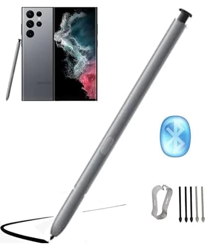 YJSK S Pen Replacement for Samsung Galaxy S22 Ultra 5G Stylus Pen 0.7mm Tip | 4096 Pressure Sensor thumbnail 1