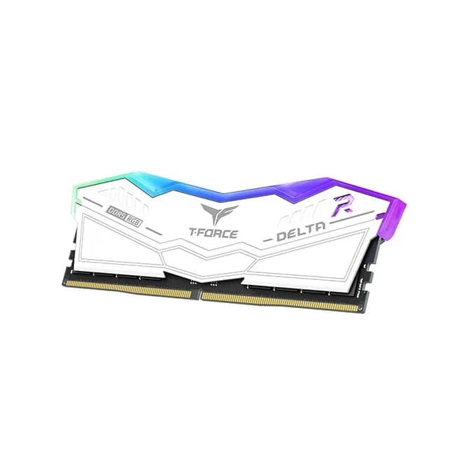 TEAMGROUP T-Force Delta RGB DDR5 RAM 32GB (2x16GB) 6000MHz White | High-Speed Desktop Memory Module thumbnail 9