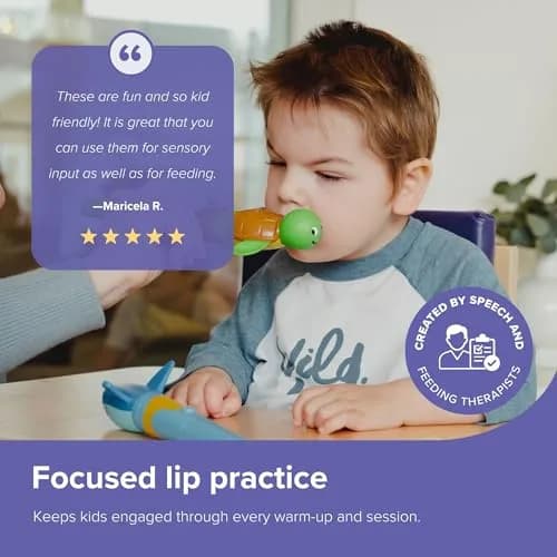 TalkTools Jiggler Oral Motor Tool Set for Kids | Sensory & Speech Therapy, 2 Pack thumbnail 5