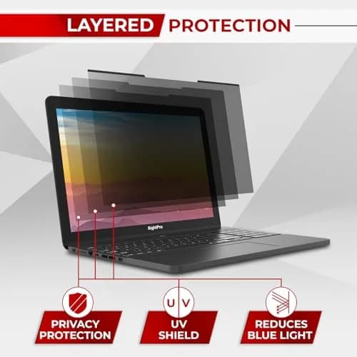 SightPro Magnetic Laptop Privacy Screen 13.3 Inch 16:10 | Patented Removable Filter thumbnail 9