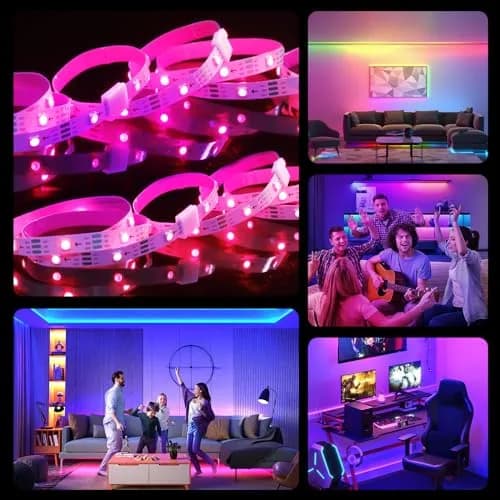 WENHSIN 3-Pin RGB LED Light Strip Connectors 8mm (0.31in) | Solderless Adapter Terminal Extension for 72W Strips thumbnail 6