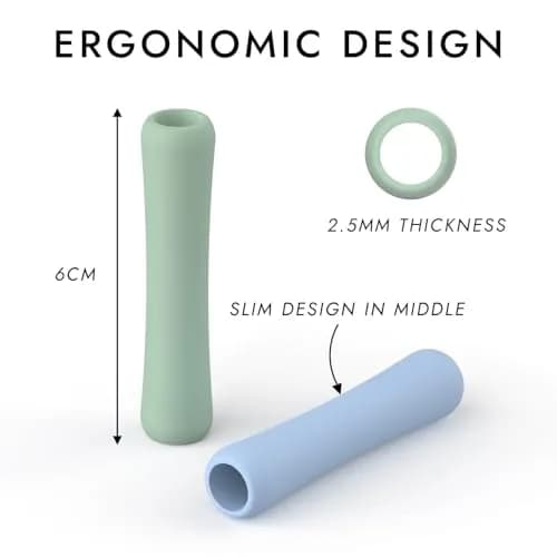 FAFALITHIC Silicone Grip for Apple Pencil 1st Gen, Pro, USB-C, 2nd Gen | 4-Pack, Ergonomic Design thumbnail 4