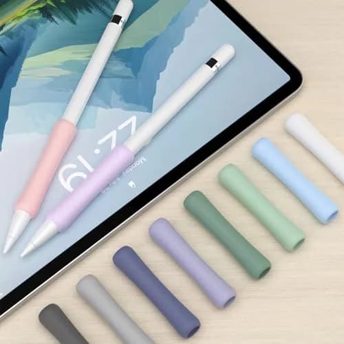 FAFALITHIC Silicone Grip for Apple Pencil 1st Gen, Pro, USB-C, 2nd Gen | 4-Pack, Ergonomic Design thumbnail 3