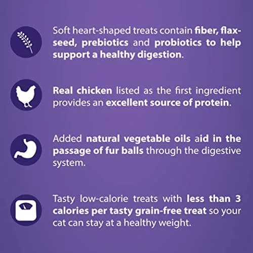 Get Naked Hairball Support Soft Cat Treats Chicken Flavor 5 oz (Pack of 2) | Natural Hairball Control for Cats thumbnail 3