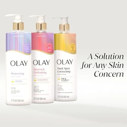 Olay Smoothing Body Lotion with Retinol Serum 502ml (17 fl oz) | Visibly Smoother Skin, 24hr Moisture, Vitamin B3 thumbnail 9