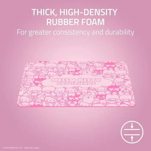 Razer Gigantus V2 Gaming Mouse Pad M Hello Kitty & Friends Edition | Textured Micro-Weave Cloth Surface thumbnail 3