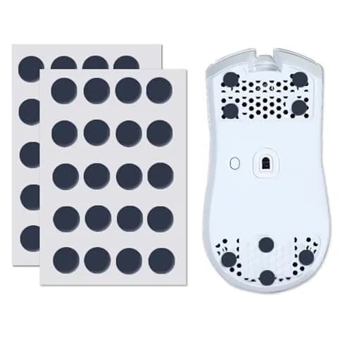X-Raypad Obsidian Pro Air Speed Mouse Skates (40 Dots, Grey) | Low-Friction UHMWPE for Gaming thumbnail 1