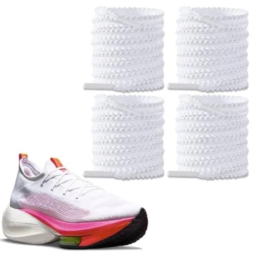 UamGlsob White Shoelace 54" | Durable, Stylish & Compatible thumbnail 1