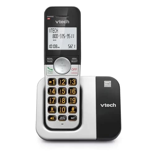 VTech DECT 6.0 Cordless Phone VG231 | Interference-Free Sound, Large Backlit Display, Big Buttons, Caller ID, Speakerphone thumbnail 1