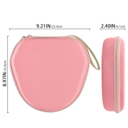 co2CREA Hard Case with Sleep Mode for Apple AirPods Max 2/1, Rose Pink | Shockproof Travel Bag thumbnail 7