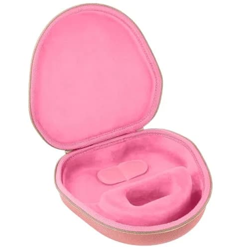 co2CREA Hard Case with Sleep Mode for Apple AirPods Max 2/1, Rose Pink | Shockproof Travel Bag thumbnail 2