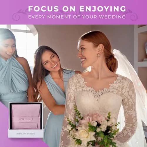 AOLRNALI Pearl Veil Weights - 16 Pairs of Magnetic Bridal Veil Weights | Secures Long Veils for Outdoor Weddings thumbnail 5