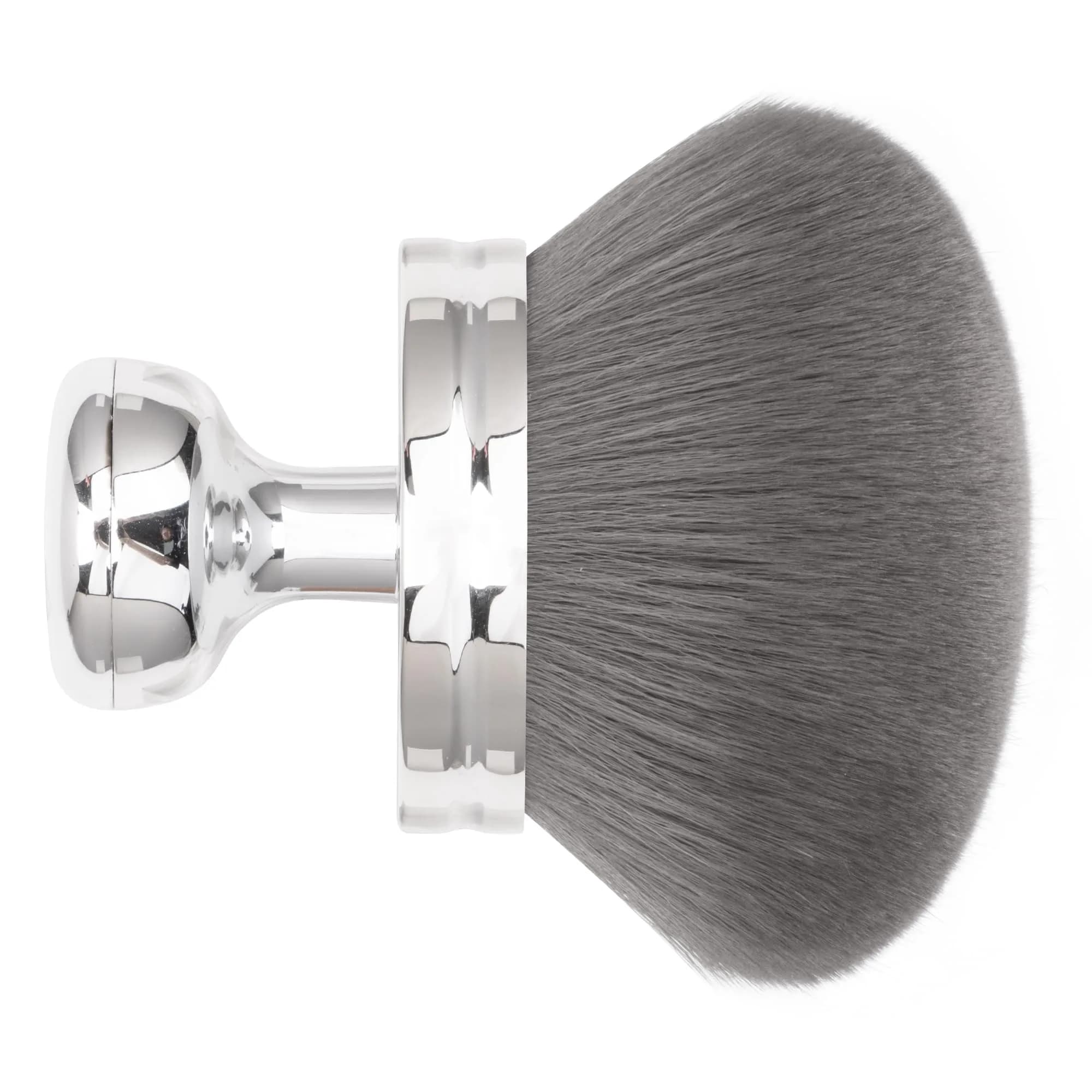 BABYSHEEP Extra Large Kabuki Leg & Body Makeup Brush 3.2inch Round Head | Flawless Self Tanner & Body Makeup Application — Silver