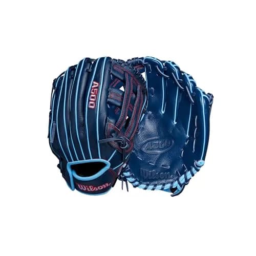 Wilson A500 12" Infield Youth Baseball Glove - Right Hand Throw | Lightweight Durability for Developing Players thumbnail 1
