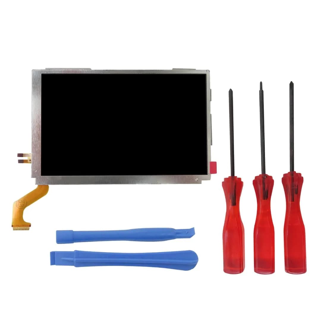 Gxcdizx Replacement Top Upper LCD Screen Display for Nintendo 3DS XL | Easy Install & Long-Lasting