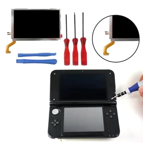 Gxcdizx Replacement Top Upper LCD Screen Display for Nintendo 3DS XL | Easy Install & Long-Lasting thumbnail 4