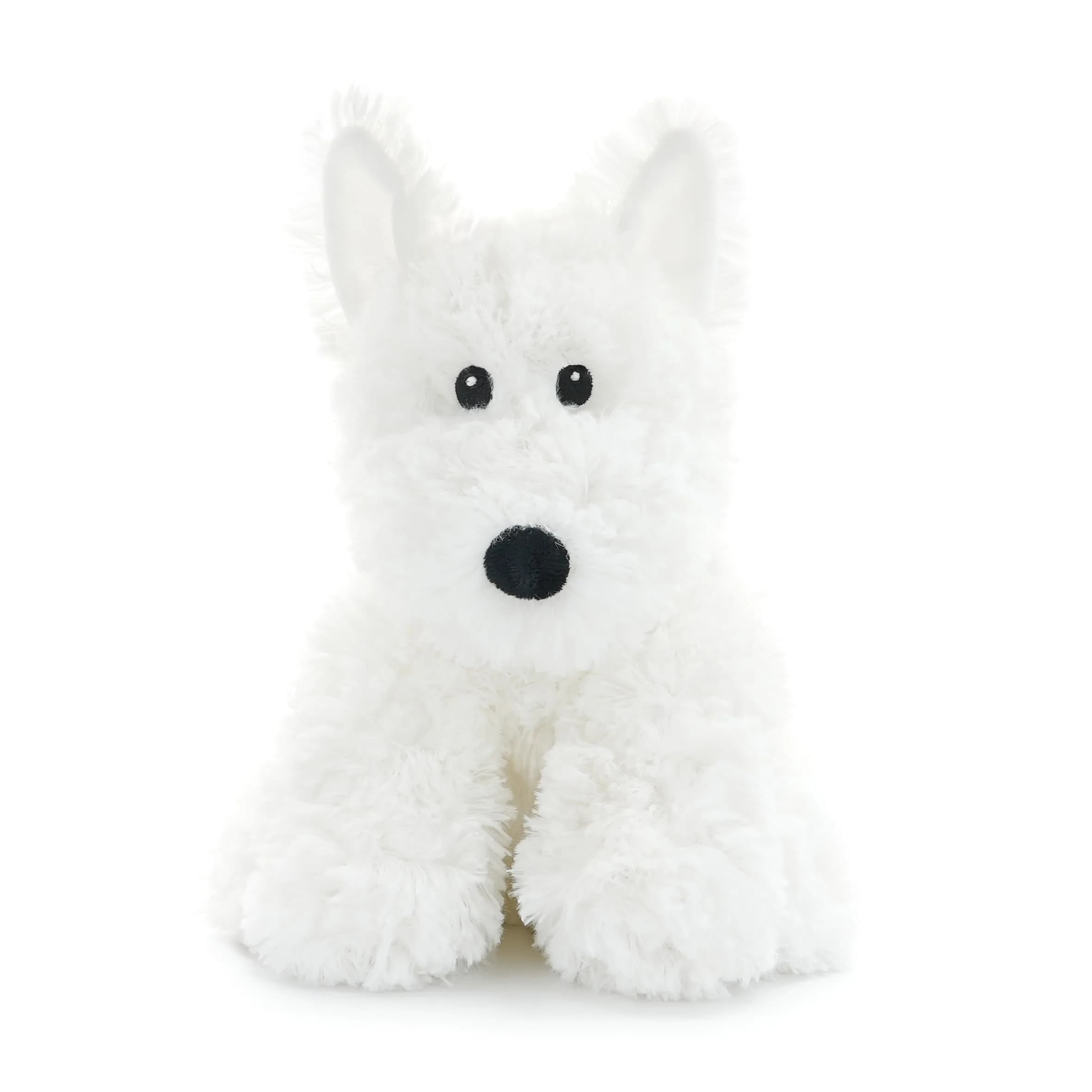 WEIGEDU West Highland White Terrier Stuffed Animal Plush Toy 25 cm (9.45 inches) | Safe for All Ages — Westie