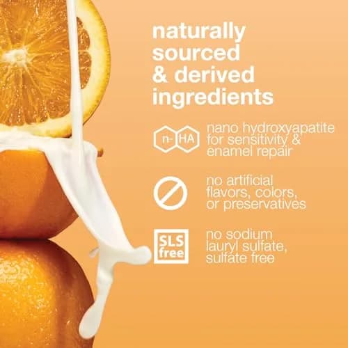 Davids Nano Hydroxyapatite Toothpaste Fluoride Free Orange Vanilla 4oz | EWG Verified & USDA Biobased thumbnail 5