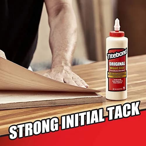 Titebond Original Wood Glue 5062, Industry Standard, 4 fl oz (118 ml) Bottles (Pack of 2) | Bonds Stronger Than Wood thumbnail 3