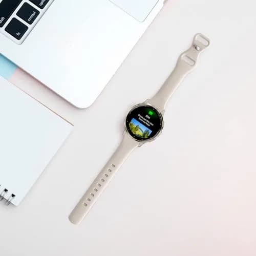 TUCOMO Slim Silicone Watch Band 18mm | Compatible with Garmin Venu 3S/4S, Vivoactive 4S, Forerunner 255s/265S | Soft Narrow Sport Replacement Strap for Women Men thumbnail 6