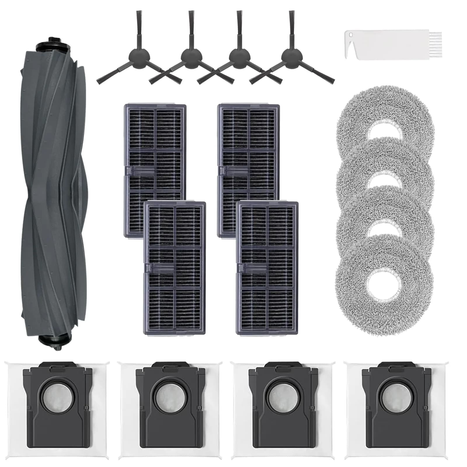 LUZMQ 18Pcs Replacement Parts for Dreame X30 Ultra & L10s Pro Ultra | Vacuum Accessories Kit - main product image