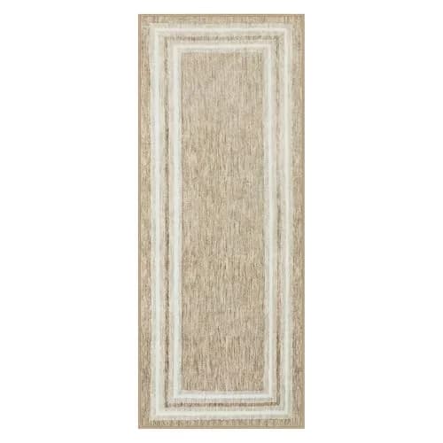 OJIA 2'x5' (61cm x 152cm) Runner Rug | Machine Washable Non-Slip Polyester Hallway Carpet thumbnail 9