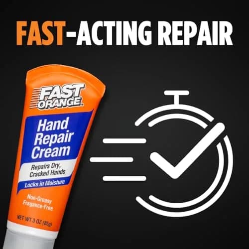 Fast Orange Hand Repair Cream 89ml (3 Fl Oz) | Repairs Dry Cracked Hands After Heavy-Duty Work thumbnail 2