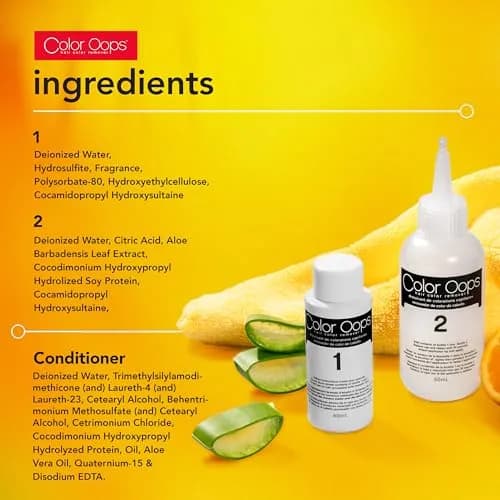 Color Oops Extra Conditioning Hair Color Remover & Reconstructor Conditioner Bundle 236ml (7.92 Fl Oz) | Safely Removes Permanent & Semi-Permanent Dye thumbnail 3