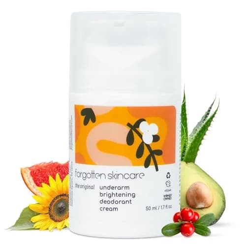 Forgotten Skincare Underarm Brightening Body Cream 50ml (1.7 Fl Oz) | Vitamin C & Salicylic Acid for Dark Underarms thumbnail 1