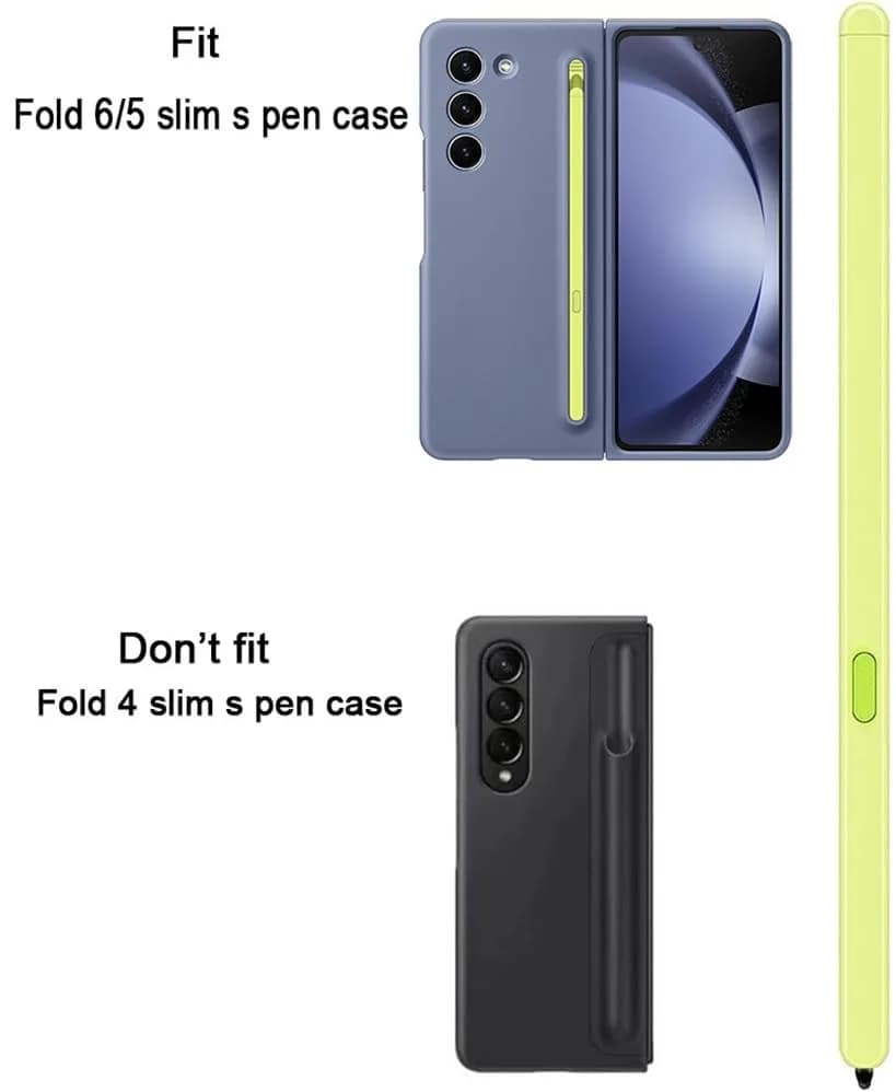 Befzygwk Galaxy Z Fold 6 S Pen Fold Edition Replacement Stylus for Samsung Galaxy Z Fold 6 5G (Green) thumbnail 6