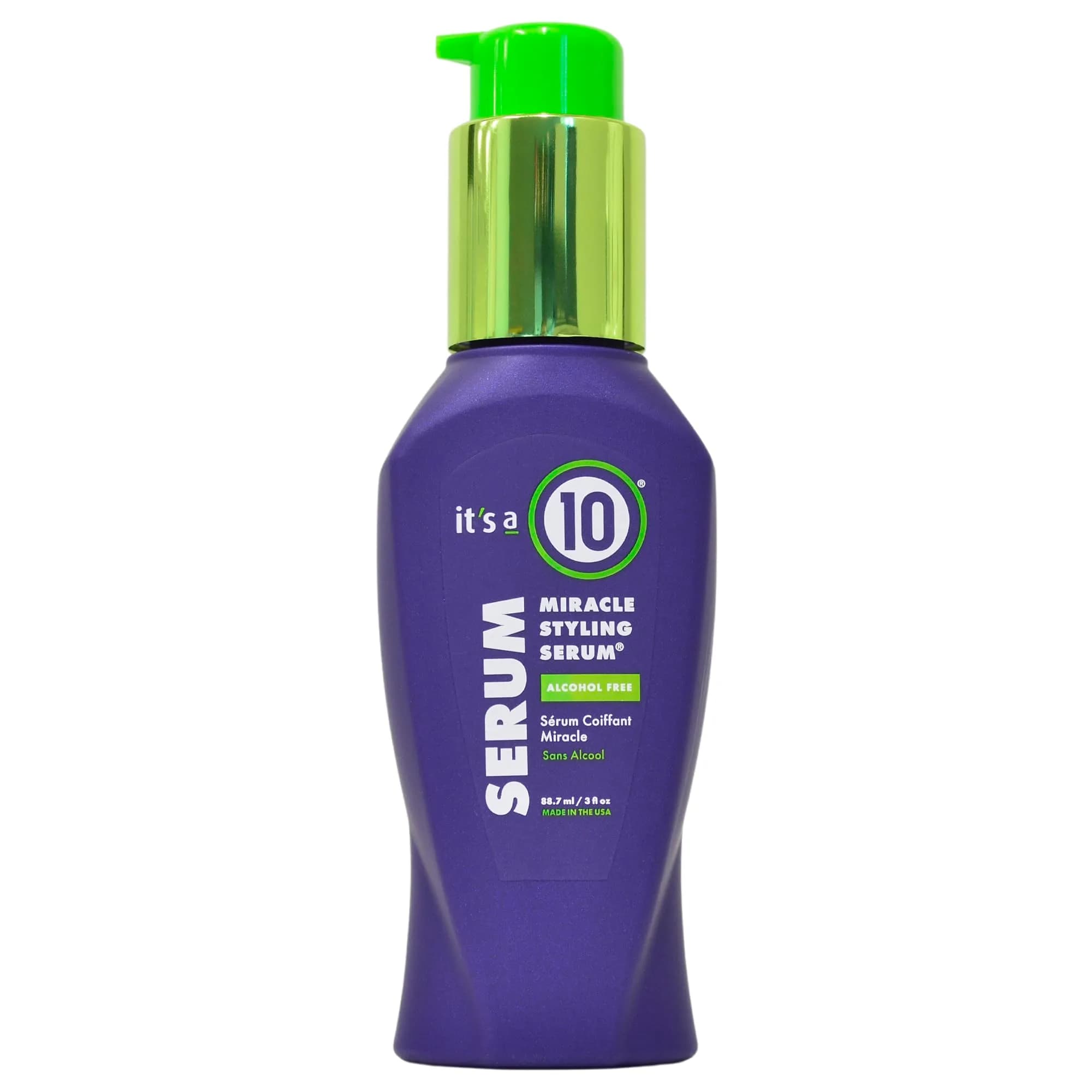 It's a 10 Miracle Styling Serum 3 Oz | Tames Frizz & Adds Shine, Heat Protection for All Hair Types - main product image