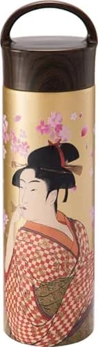 Reach Will Vacuum Flask 400 ml | Japanese Traditional Culture Stainless Steel Mug Bottle thumbnail 1