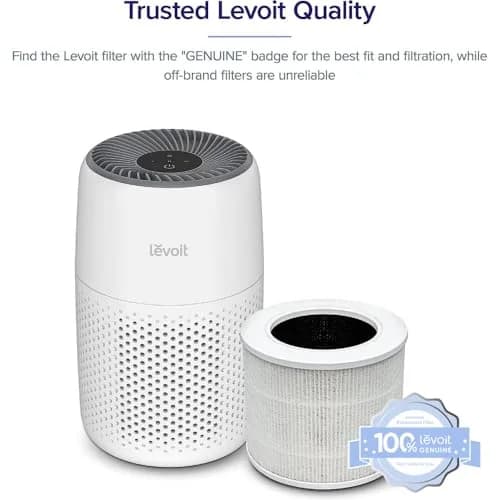 Levoit Core Mini-P Air Purifier Replacement Filter 2 Pack | AHAM Verified True HEPA Filtration thumbnail 2