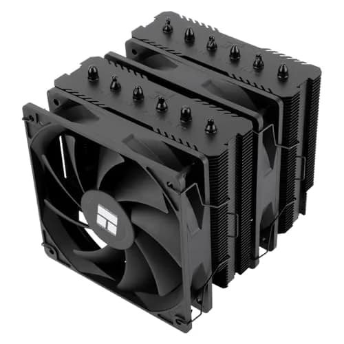 Thermalright Peerless Assassin 120 SE Black CPU Air Cooler 155mm | Dual 6 Heat Pipes, 1550RPM, AM4/AM5, Intel LGA 1700/115x/1200, No LED thumbnail 1
