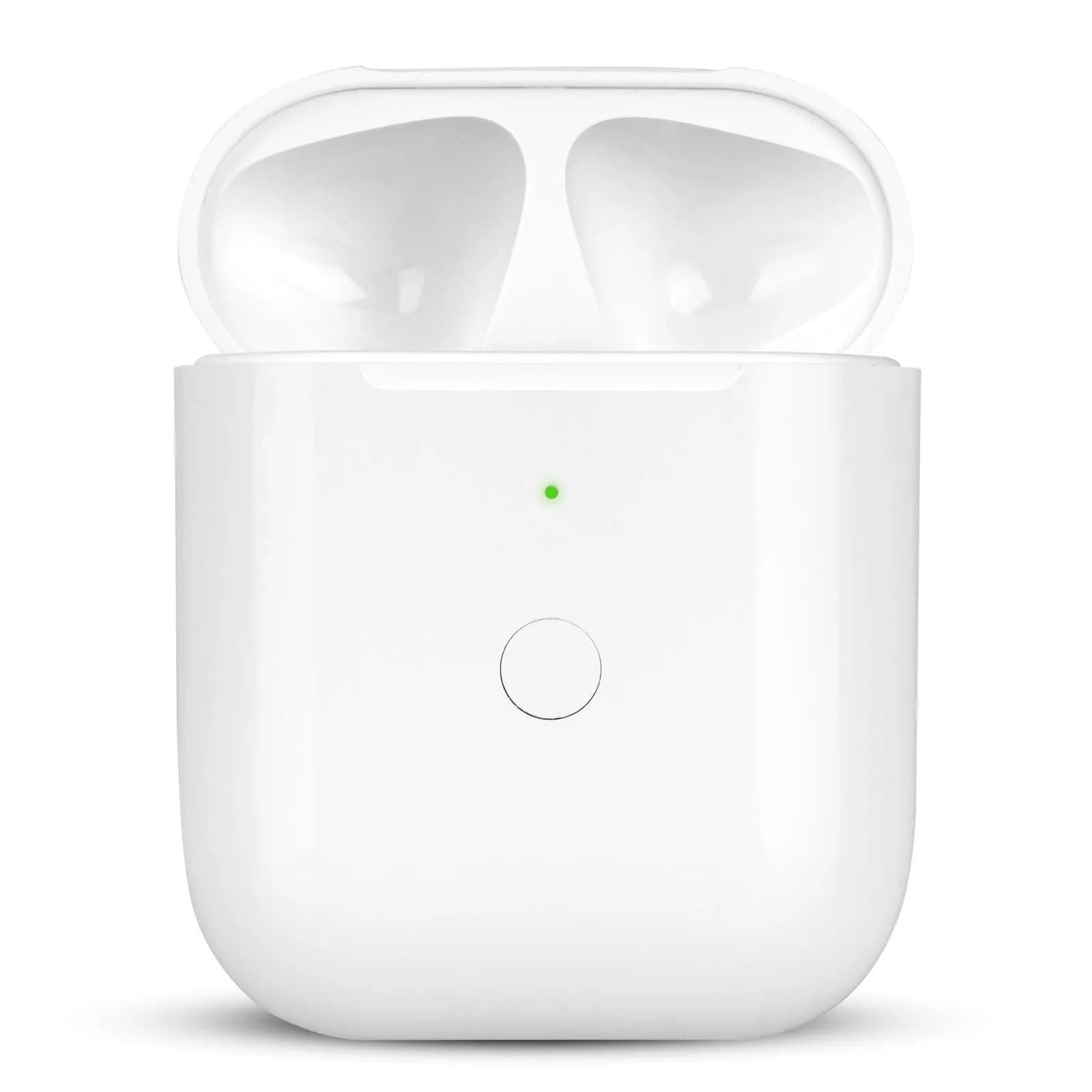 NOCRLG Replacement Charging Case for AirPods 1st & 2nd Gen 550mAh | Wireless Charging & Bluetooth Sync — Compatible with AirPods 1/2