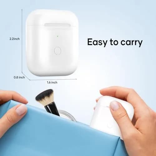 NOCRLG Replacement Charging Case for AirPods 1st & 2nd Gen 550mAh | Wireless Charging & Bluetooth Sync thumbnail 5