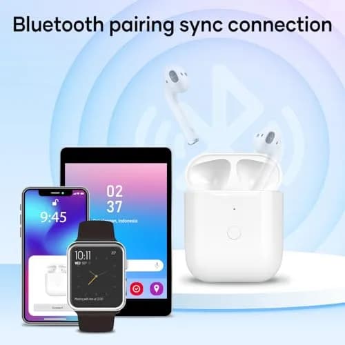 NOCRLG Replacement Charging Case for AirPods 1st & 2nd Gen 550mAh | Wireless Charging & Bluetooth Sync thumbnail 6