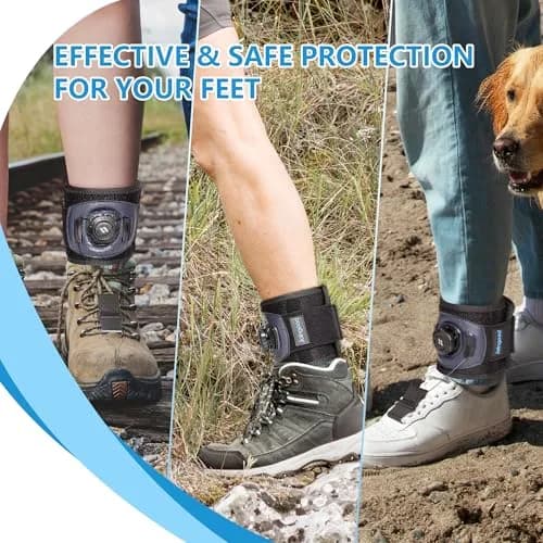 joingood AFO Foot Drop Brace with Reel-Adjust Dorsiflexion Assist L/XL (35cm Calf Circumference) | Orthopedic Brace for Walking Support thumbnail 5