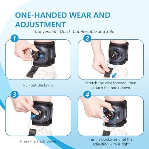 joingood AFO Foot Drop Brace with Reel-Adjust Dorsiflexion Assist L/XL (35cm Calf Circumference) | Orthopedic Brace for Walking Support thumbnail 7