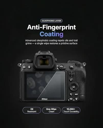 iDaPro Tempered Glass Screen Protector for Nikon Z6 III (2+2 Pack) | 9H Hardness, Anti-Scratch, Anti-Bubble thumbnail 8