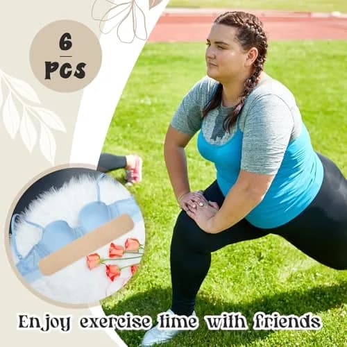 Toulite Cotton Bra Liners Sweat Pads Medium | Breathable, Reusable & Soft thumbnail 6